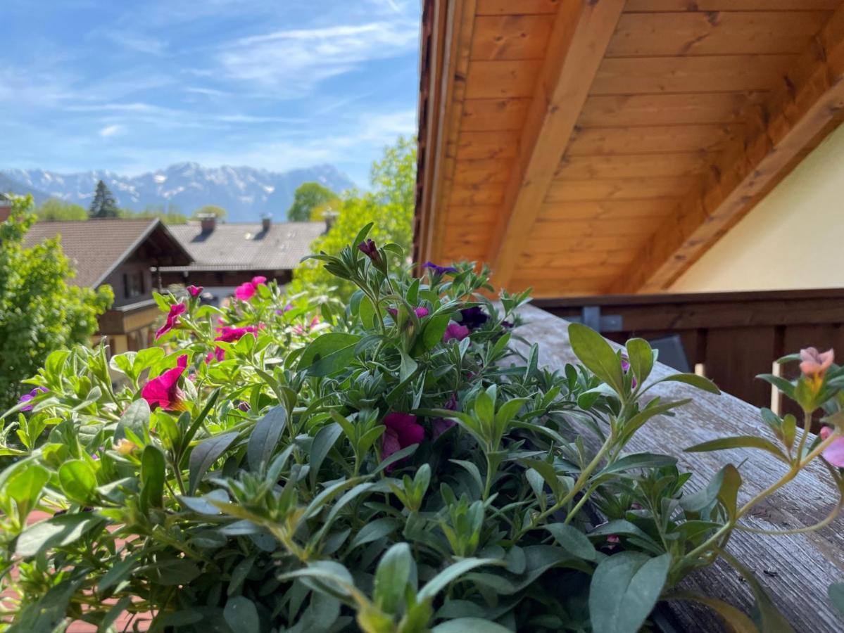 Das Bergquartier - Ferienwohnung Krottenkopf Oberau  Dış mekan fotoğraf