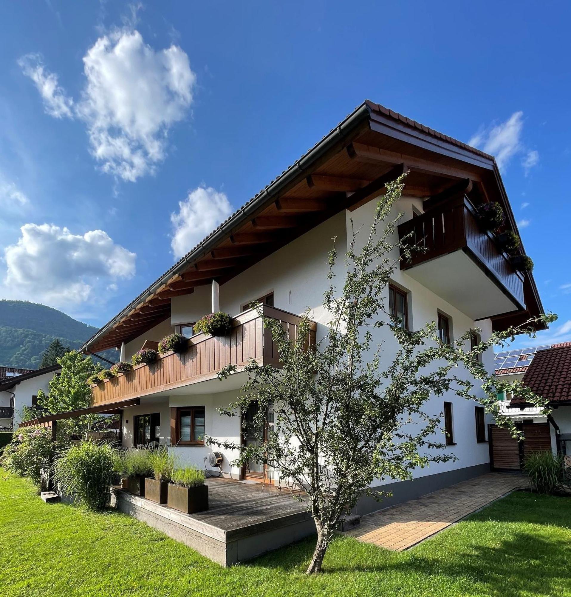 Das Bergquartier - Ferienwohnung Krottenkopf Oberau  Dış mekan fotoğraf