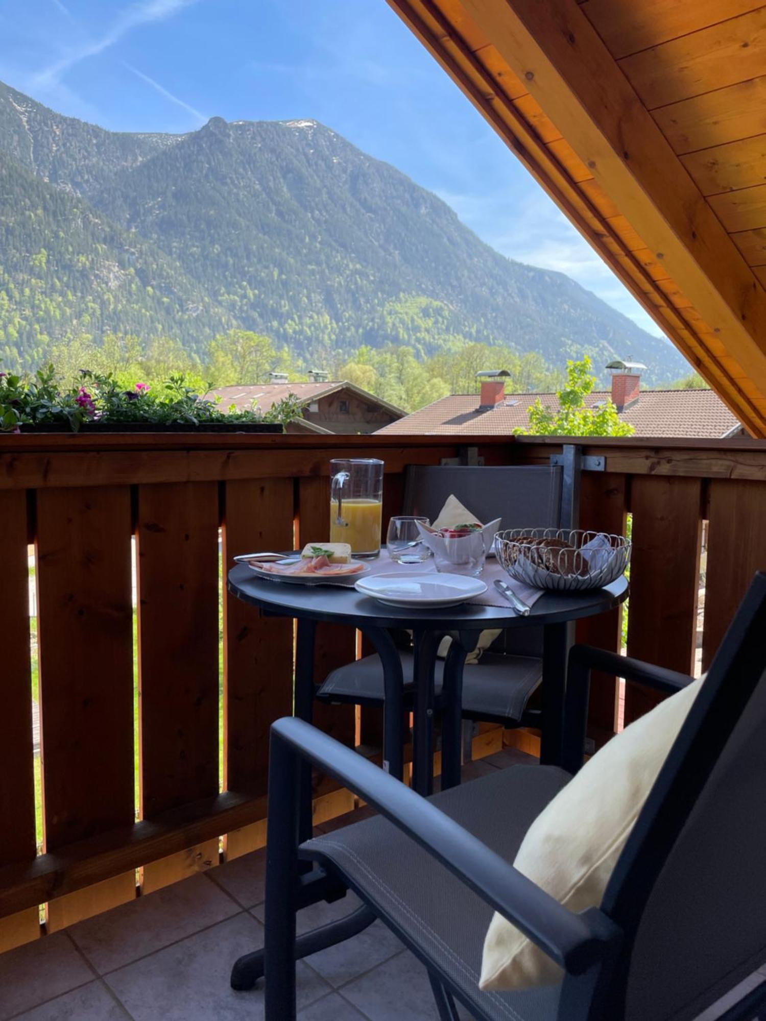 Das Bergquartier - Ferienwohnung Krottenkopf Oberau  Dış mekan fotoğraf